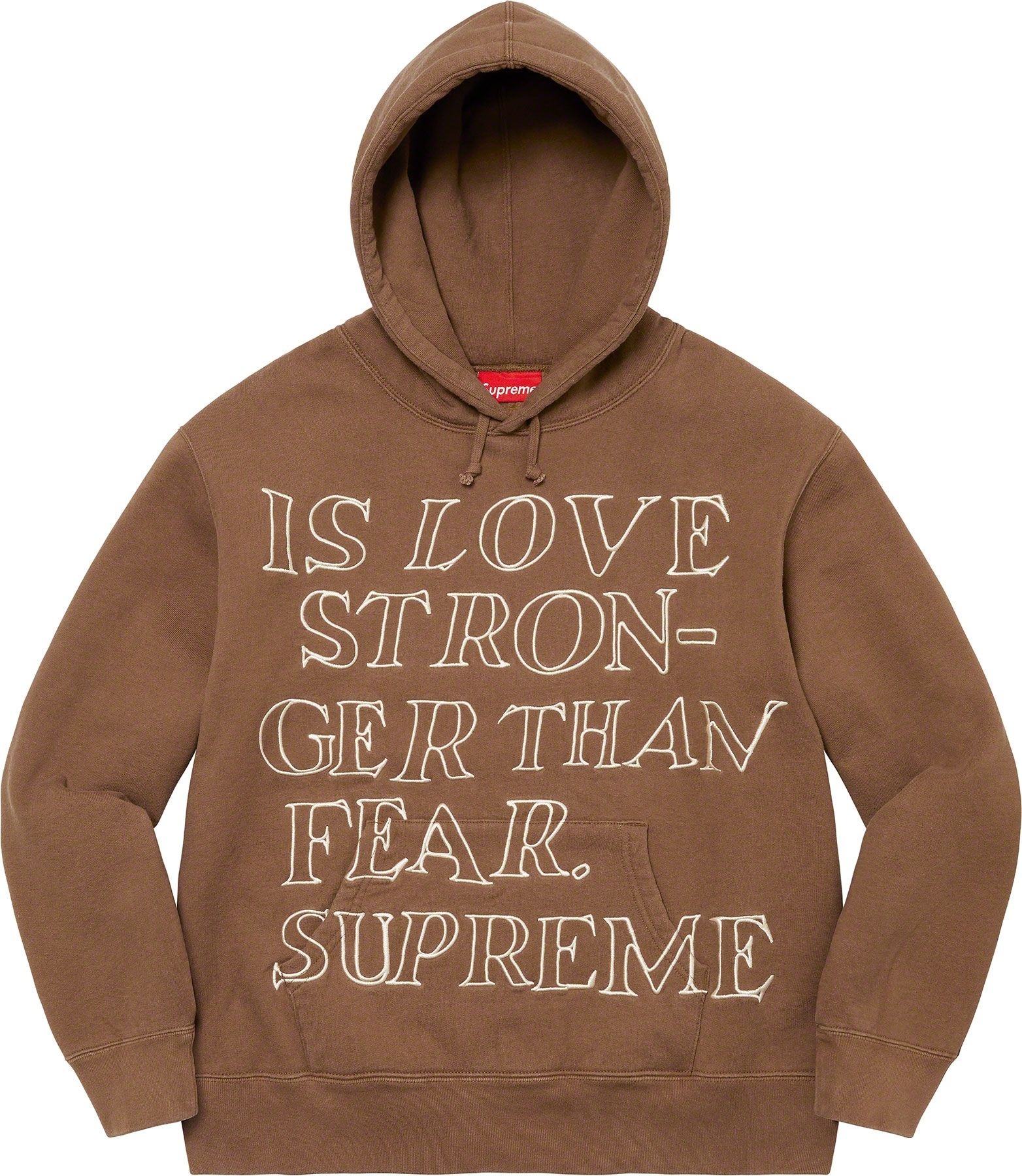 Stronger Than Fear Hooded Sweatshirt view 12